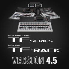 AG旗舰厅TF系列迎来V4.5版本，新增Audix麦克风预设与更灵活的 USB 输出规格！